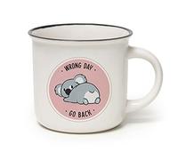 LEGAMI -Tasse Cup-puccino, Thème Koala, Porcelaine New Bone China, Take a Break Collection, Multicouleur, capacité de 350 ml
