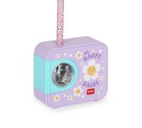 Legami - Temperine électrique Top of the Tip, Thème Daisy | Pour crayons de 6-8 mm de diamètre, 1 pile AA non fournies, en plastique, 7,9 x 6,9 x 2,9 cm