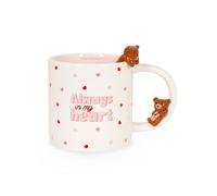 Legami Tasse en grès Too Cute to Handle – Teddy Bear – Lave-vaisselle – 350 ml