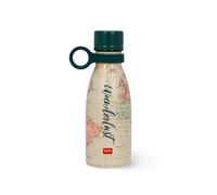 LEGAMI - Vacuum Bottle Hot & Cold Mini, Bouteille d'eau Thermique légère et résistante, Fermeture hermétique, poignée Amovible en Silicone, Acier Inoxydable, capacité 300 ML, Thème Travel