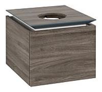 Legato Villeroy und Boch vasque B56500RK 45x38x50cm, centre de vanité, chêne pierre