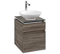 Legato Villeroy und Boch vasque B56600RK 45x55x50cm, centre de vanité, chêne pierre