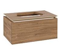 Legato Villeroy und Boch vasque B75300RH 80x38x50cm, centre de vanité, chêne Kansas