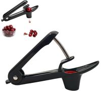 LeGeYo Dénoyauteur Cerise en Acier Inoxydable Dénoyauteur Manuel avec Ventouse pour Cerises Prunes Olives Rouge
