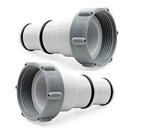 LEGNAGOFERR Intex 10849, Adaptateur « A » avec collier 32 - 38 mm pour chlorinateur, panneau solaire et piscine Sequoia, Intex Store, 2 pièces de rechange