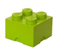 LEGO 40031220 - Jeu De Construction - Brique Range Empilable - Vert Clair - 4 Plots