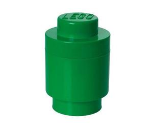 Lego - 40301734 - Jeu De Construction - Brique Rangement Ronde - Vert Foncé - 1 Plot