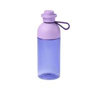 Lego 40420004 Gourde, transparent/bouteille de sport, 500 ml, à remplir avec glace, lavande