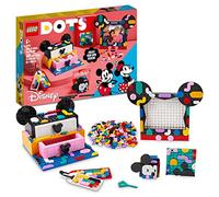 LEGO 41964 Dots Boîte Créative La Rentrée Mickey Mouse et Minnie Mouse, 6 en 1, Rangement, Cadre Photo, Porte-clés, Bloc-Notes, Fournitures Scolaires