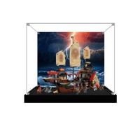 Lego 71848 Lot de vitrines en acrylique transparent anti-poussière Compatible avec Lego 71848 (spray arrière)