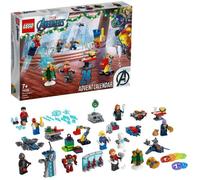 LEGO Calendrier de l'Avent Marvel 76196 – Avengers Super Heroes avec Spider-Man et Iron Man