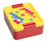 Lego Boîte À Goûter Lunch Box Brick Pattern, Jaune