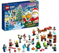 LEGO City 60381 Calendrier de l'Avent 2023, avec 24 Cadeaux dont Figurines du Pere Noël et du Renne, Cadeau de Noël