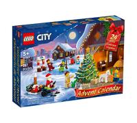LEGO City Calendrier de l'Avent 60352 – Figurine Père Noël – Cadeau pour enfants
