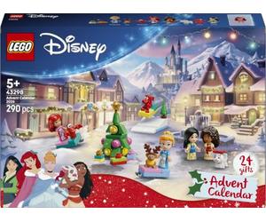 LEGO Disney Princess Le Calendrier de l’Avent 2026 43298 | Jouets pour fille dès 5 ans, compte à rebours de Noël, 24 surprises avec animaux & plateau de jeu, cadeau de Noël, 290 pièces