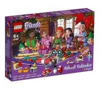 LEGO 41420 Friends Le calendrier de l’Avent LEGO Friends 2020 Jeu de construction de Noël incluant les personnages d'Emma, des Elfes et l'Atelier du Père Noël