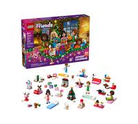 LEGO Calendrier de l'Avent Friends 42668 - 2025 - Dès 6 ans, 24 surprises, 5 mini-poupées