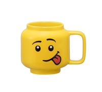 LEGO Grande Tasse Silly 530 ml - Mug en Céramique, Visage Minifigurine, Passe au Lave-vaisselle