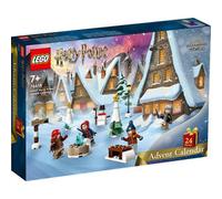 LEGO Harry Potter 76418 Le Calendrier de l'Avent 2023, avec 24 Cadeaux dont 6 Minifigurines du Village de Pré-au-Lard, Cadeau N