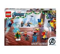 LEGO Calendrier de l'Avent Marvel 76196 – Avengers Super Heroes avec Spider-Man et Iron Man