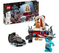 LEGO Marvel 76213 La Salle du Trône du Roi Namor, Jouet Sous-Marin, Figurines Black Panther