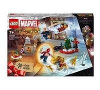 LEGO Marvel 76267 Le Calendrier de l'Avent des Avengers 2023, 24 Cadeaux incluant Captain America, Spider-Man, Iron Man et Plus