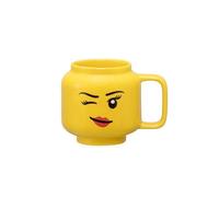 Tasse à café WINKING GIRL, 255 ml, dans carton, jaune