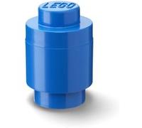 Brique ronde Lego pour rangement 1 tenon - Bleu