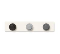 Porte Manteau 3 Patères en forme de LEGO - Noir