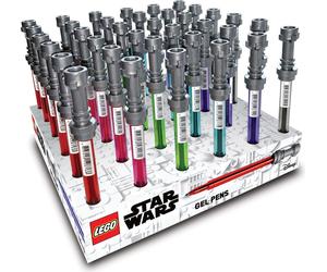 LEGO Star Wars Stylos gel sabre laser présentoir (36)