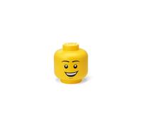 Mini-boîte de rangement en forme de tête de lego - Joyeux
