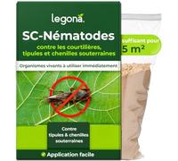 Legona Nématodes SC contre courtilières, 2,5 millions pour 5 m² | Steinernema carpocapsae contre courtilières et larves de tipules