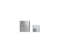 Kit Carillon Radio sans Fil Sérénité Simple à Piles - Aluminium