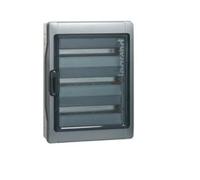 Legrand 001923 Coffret Étanche Plexo avec Embouts à Perforation Directe Prémontés IP65 IK09, 3X12 Modules, Gris
