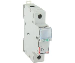 Legrand 005810 Coupe-Circuit pour Cartouche Cylindrique Domestique, 20A, 1P, Gris