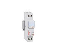 Legrand 005821 Coupe-Circuit pour Cartouche Cylindrique Domestique, 16A, 1P+N, Gris