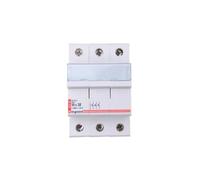 Legrand 005838 M ou gG Coupe-Circuit Sectionneur Tripolaire pour Cartouche Cylindrique Industrielle, 10mmx38mm, 500V, Gris