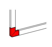 Legrand 010784 DLP Monobloc Angle Plat de 90° pour Goulottes, 35mmx105mm, Blanc