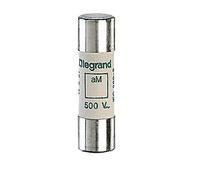 Legrand 014025 Type M Cartouche Industrielle Cylindrique sans Percuteur, 14mmx51mm, 25A