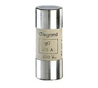 Legrand 015525 Type G Cartouche Industrielle Cylindrique avec Percuteur, 22mm x 58mm, 25A