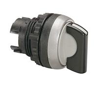 Legrand 023907 Bouton Tournant Non Lumineux à Manette IP69, Osmoz Composable, 2 Positions Fixes 45°, Noir