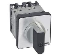 Legrand 027402 PR12 Commutateur à Cames Interrupteur Marche/Arrêt avec Fixation par Vis sur Porte, 3P, 3 Contacts