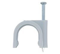 Legrand 031529 Attache Fixfor pour Câble Rond, Ø10mm, Gris