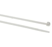 Legrand 032039 Collier Colring à Denture Intérieure, 3.5mm Largeur, Longueur à Plat 280mm, Transparent/Blanc