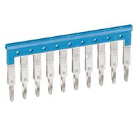 Legrand 037500 Peigne pour 10 Blocs de Jonction à vis ou Ressort Viking3 pas 5mm, Bleu
