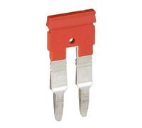Legrand 037508 Peigne pour 2 Blocs de Jonction à vis ou Ressort Viking3 pas 8mm, Rouge