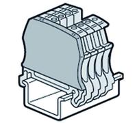 Legrand 037588 Cloison Terminale pour Blocs de Jonction à Ressort Viking 3 avec 2 Entrées 2 Sorties pas de 5mm