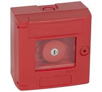 Legrand 038003 Coffret Bris de Glace Coup de Poing IP44, Montage en Saillie, Rouge