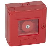 Legrand 038003 Coffret Bris de Glace Coup de Poing IP44, Montage en Saillie, Rouge