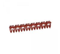 Legrand 038212 Repère CAB 3 (1200pcs) pour filerie 0,5 à 1,5 mm² - chiffre 2 - rouge